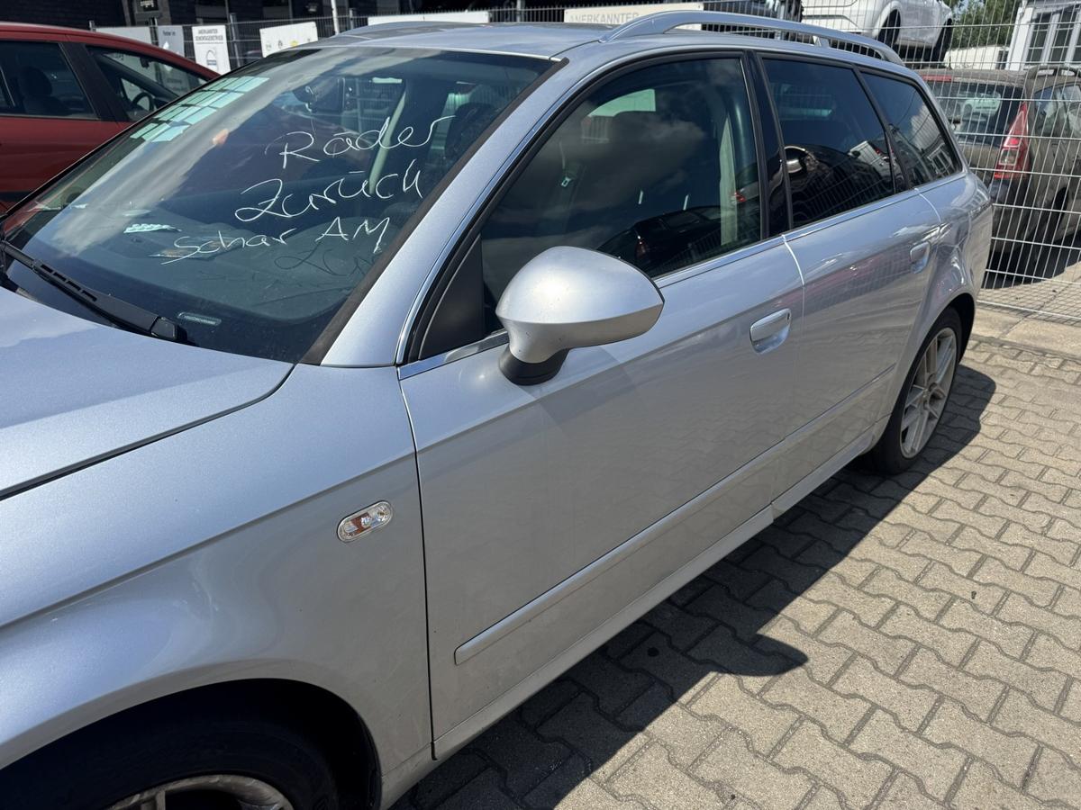 Seat Exeo original T&uuml;r vorn links LS7Y Lunasilber Rohbau Bj.2010